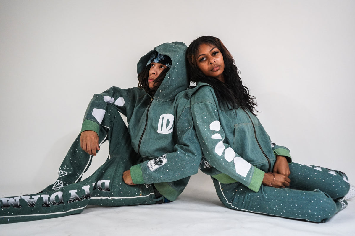 Limited Edition Teal Denim set