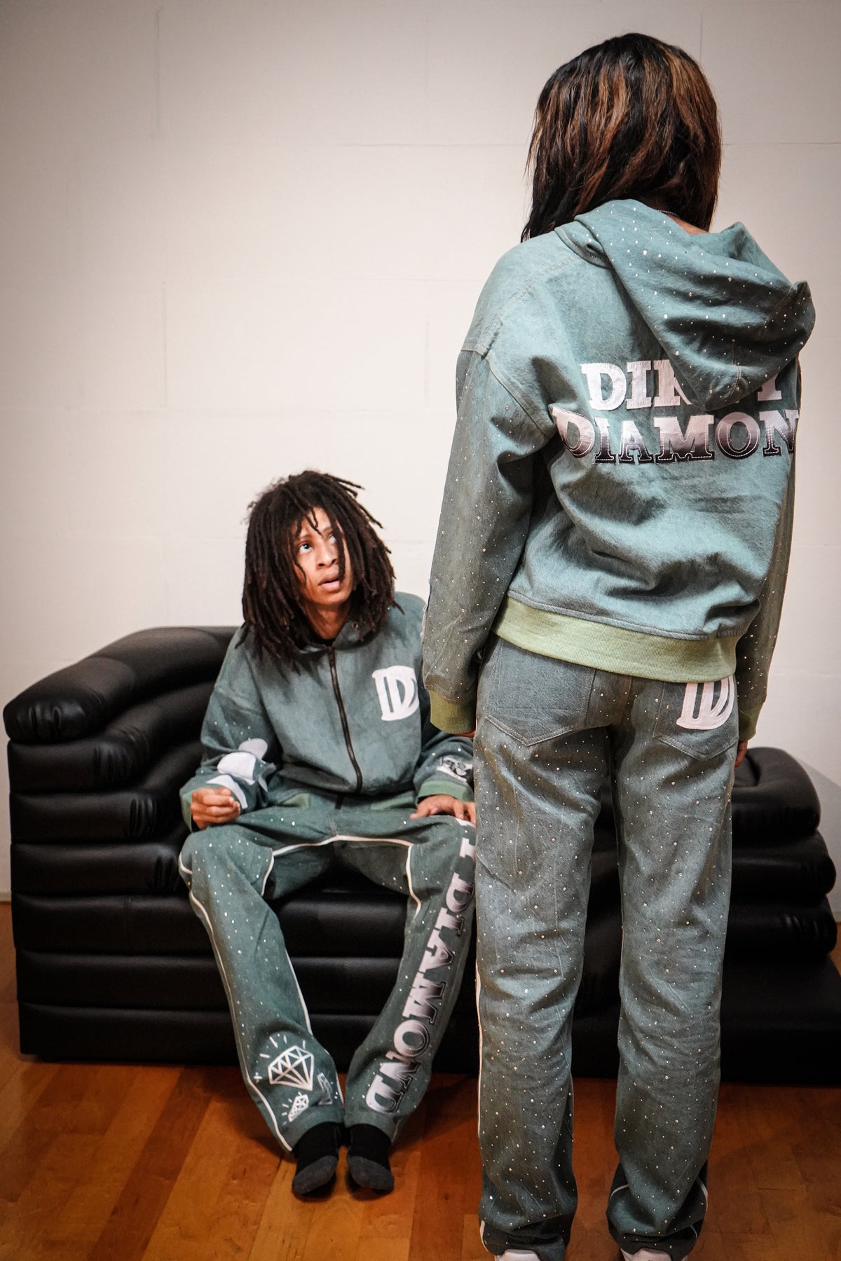 Limited Edition Teal Denim set