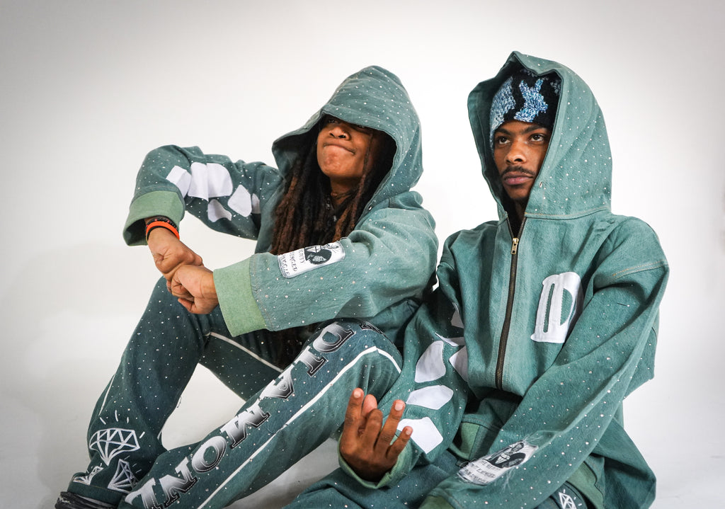 Limited Edition Teal Denim set