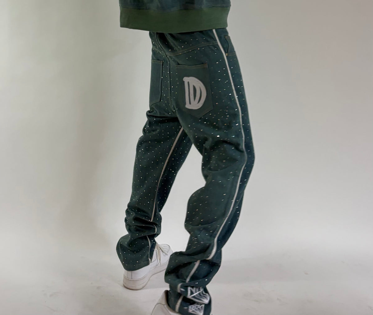 Limited Edition Teal Denim Pants