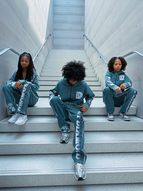 Limited Edition Teal Denim set